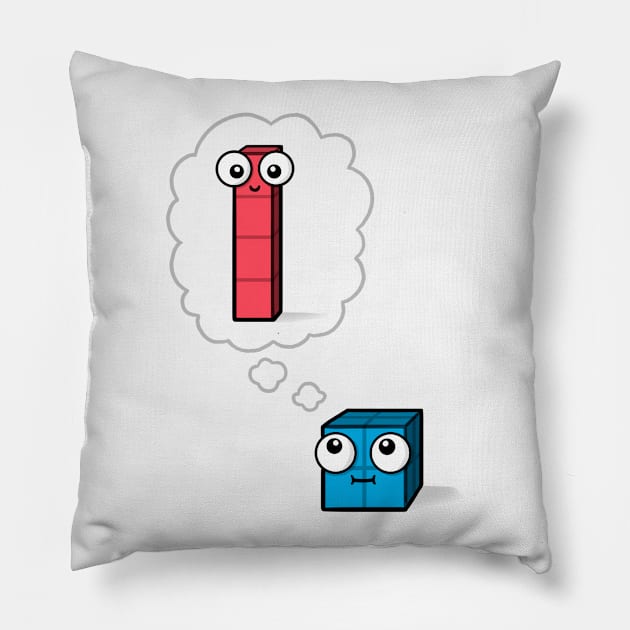 Tetris dreams Pillow by IdeasConPatatas