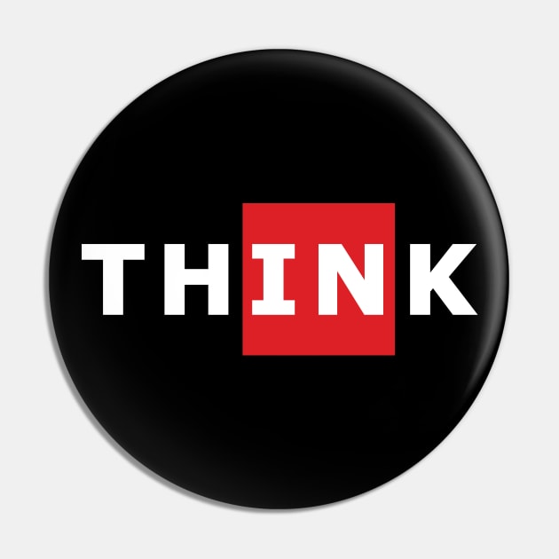 Think Outside The Box Pin by TMBTM