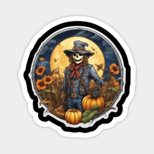 Halloween Scarecrow Magnet