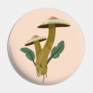 Mushrooms in forest Pin