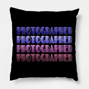 Photographer Pillow