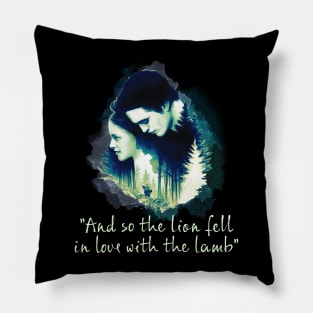 Twilight And So The Lion Fell In Love With The Lamb Pillow