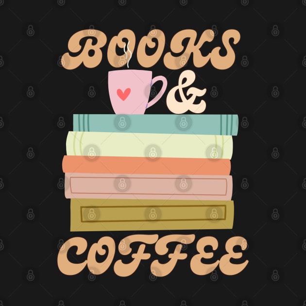 Books And Coffee Retro by ricricswert