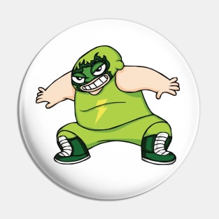 Luchador Valentino Pin