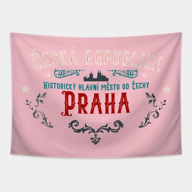 Ceska Republika Praha Tapestry by SpaceWiz95