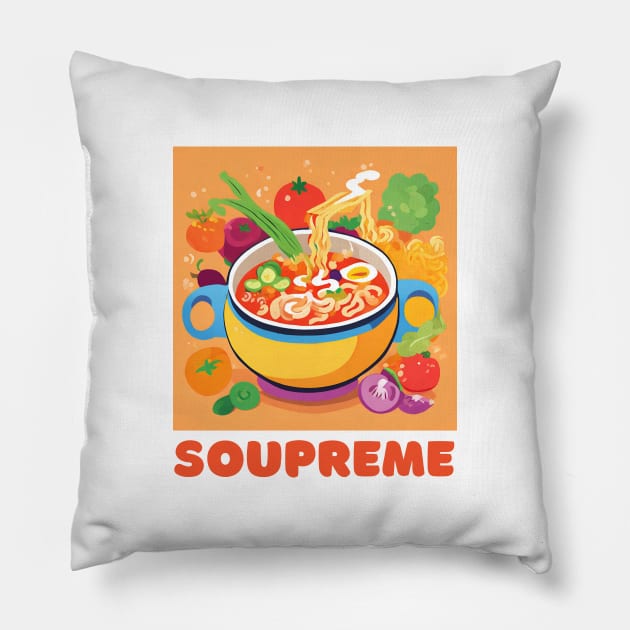 Soupreme Pillow by smkworld