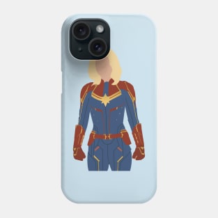 Captain Danvers Character Art Phone Case