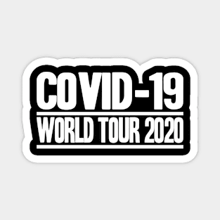 Corona Highschool Covid-19 World Tour Virus Quarantine Magnet