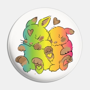 cute kawaii bunny funny bunny Pin