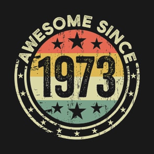 Awesome Since 1973 - 50th Birthday T-Shirt