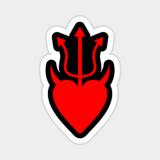 EVIL HEART Magnet