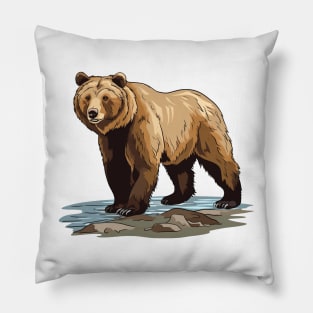 Bear Grazer Pillow