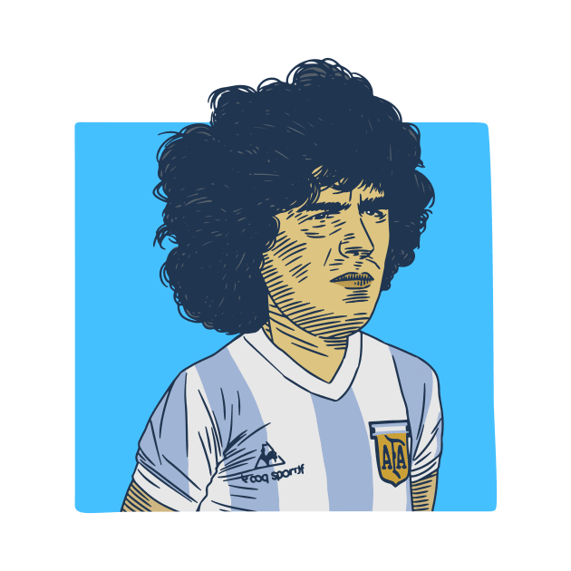 Diego Maradona by jafaris