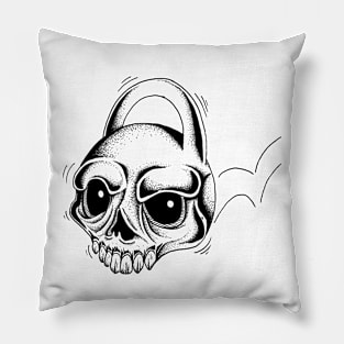 Bouncy Skull Pillow