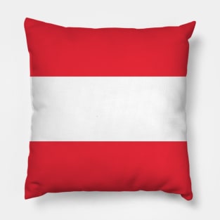 Simple Austria Flag Pillow