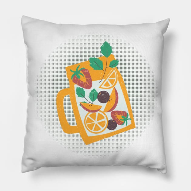 Fruity Juicy Pillow by After Daylight Project