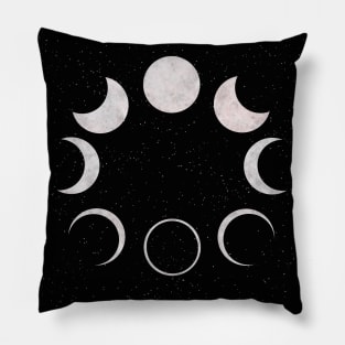 Moon phases Pillow