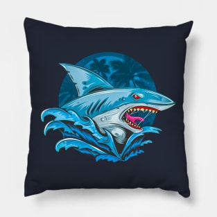 Angry Shark Pillow