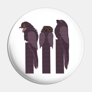 Potoo Bird Range Pin