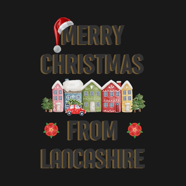 Merry Christmas from Lancashire - Across the pond by OYPT design