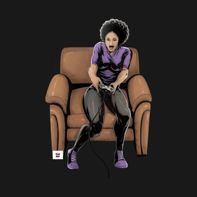 Black Girl Gamer by Nightwulf29