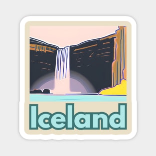 Iceland Skogafoss Magnet