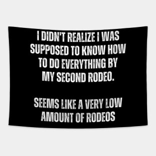 my second rodeo. Seems like a very low amount of rodeos Tapestry