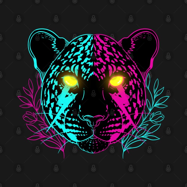 Cyber Leopard by Artthree Studio