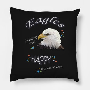 bald eagle Pillow