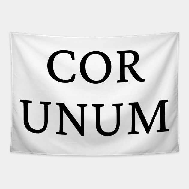 Cor unum Tapestry by Word and Saying