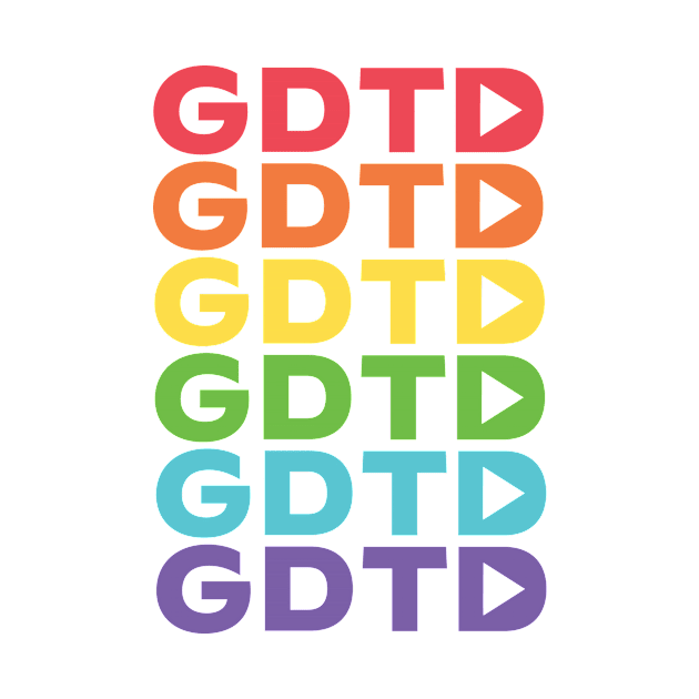 GDTD Rainbow Monogram by Gays Do the D