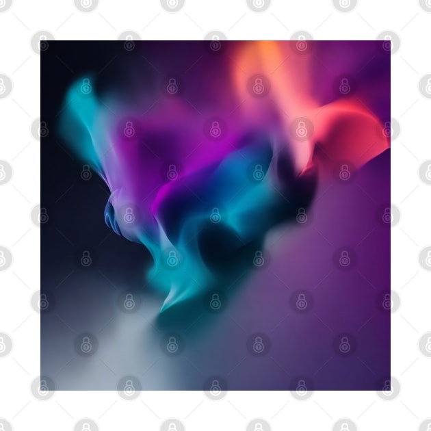 Abstract Smoke, Multicolor forms for Phone Case by ZARBIT