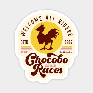 Chocobo Races Emblem Magnet