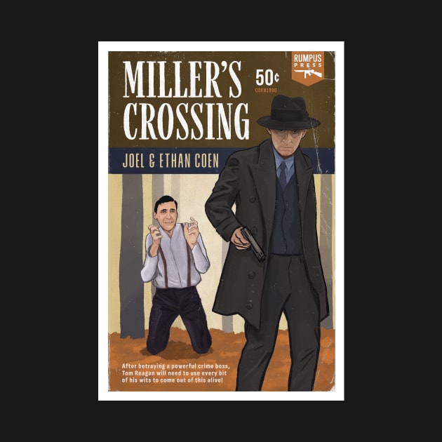 Miller's Crossing alternative movie poster by chrisayerscreative