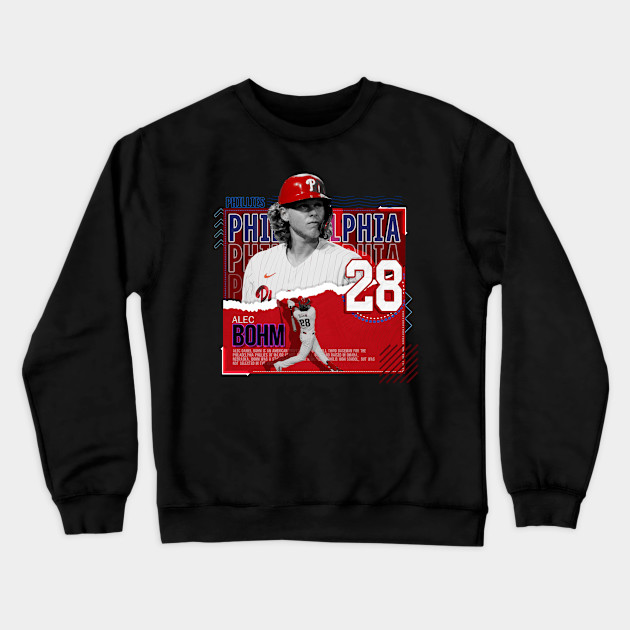 Rinkha Alec Bohm Baseball Paper Poster Phillies Long Sleeve T-Shirt