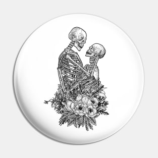 Skeleton Love Pin