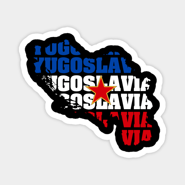 Jugoslavija Zemlja Jugoslovena Magnet by StuffByMe