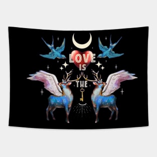 Love is the key Tapestry