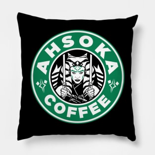 ahsoka coffee Pillow