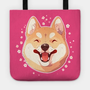 shiba inu Tote