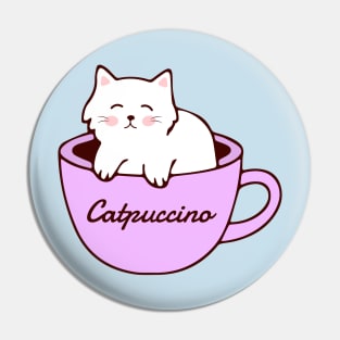 Catpuccino Pin