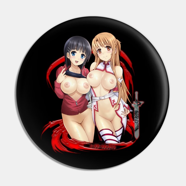 Kirigaya Suguha & Asuna Yuuki Pin by AnimeWorld