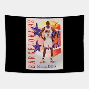 BASKETBALLART -JORDAN CARD 44 Tapestry