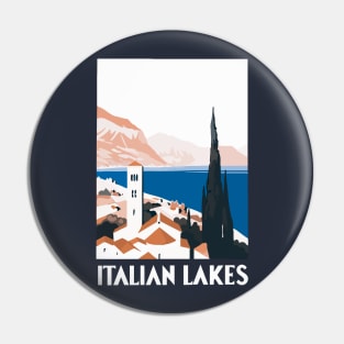 Italian Lakes Pin