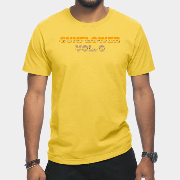 Discover Tongue-tied - Sunflowers - T-Shirt