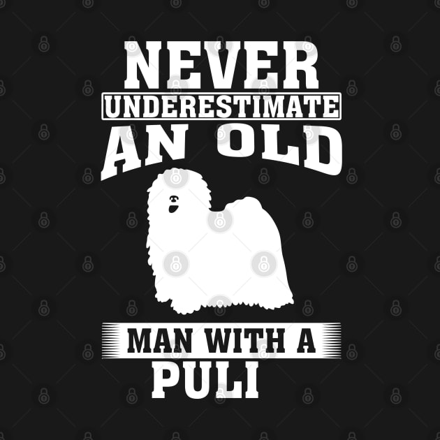 Never Underestimate an Old Man with Puli by silvercoin