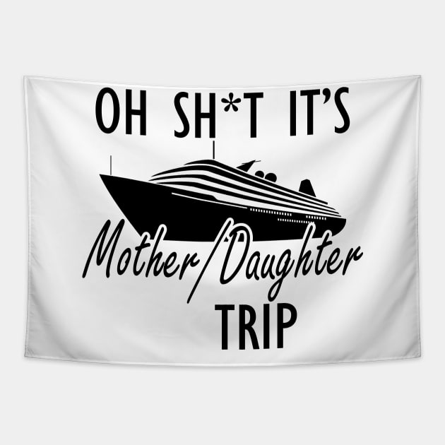 Mother Daughter Trip Tapestry by KC Happy Shop