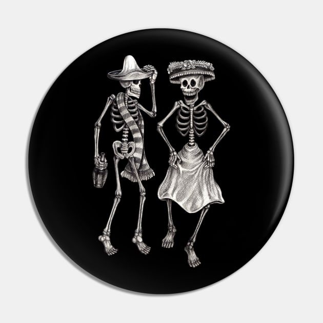 Couple dancing skull day of the dead. Pin by Jiewsurreal