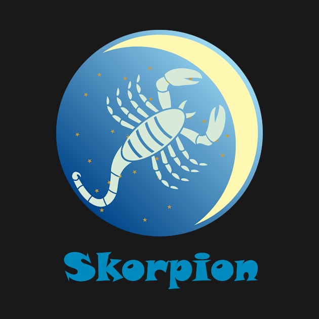 Skorpion Sternzeichen by PrintedDesigns