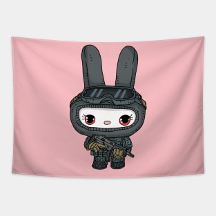 tactical bunny Tapestry